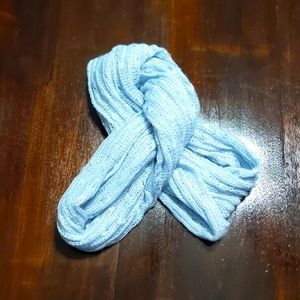 Light blue scarf